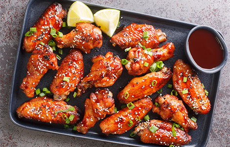 Sticky wings